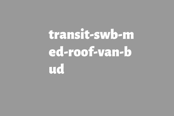 transit swb med roof van
